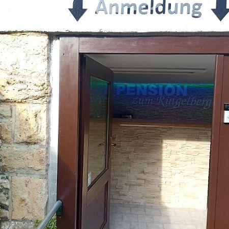Pension Zum Ringelberg Ерфурт Екстериор снимка